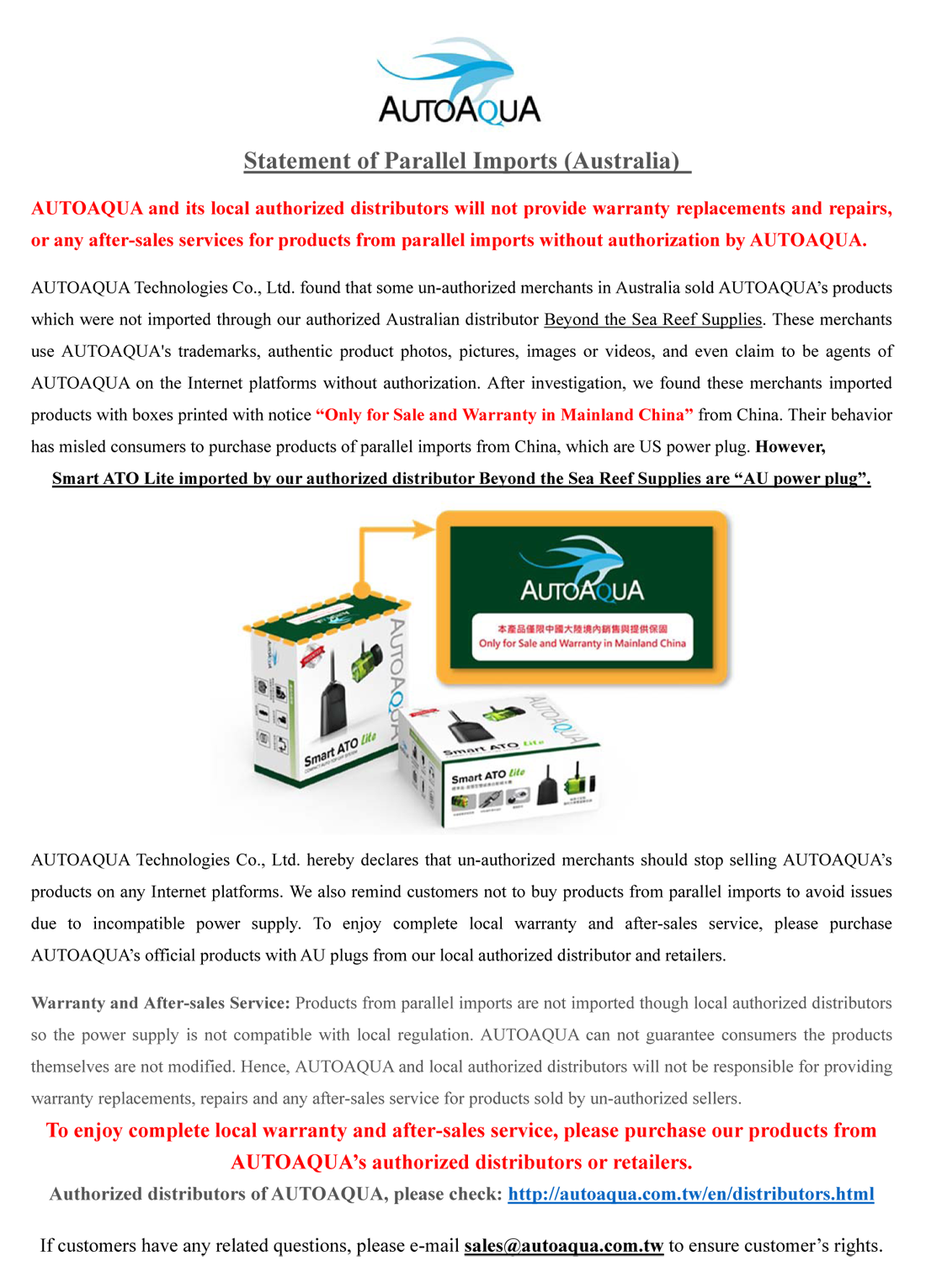 Statement of Counterfeit Seller on Amazon